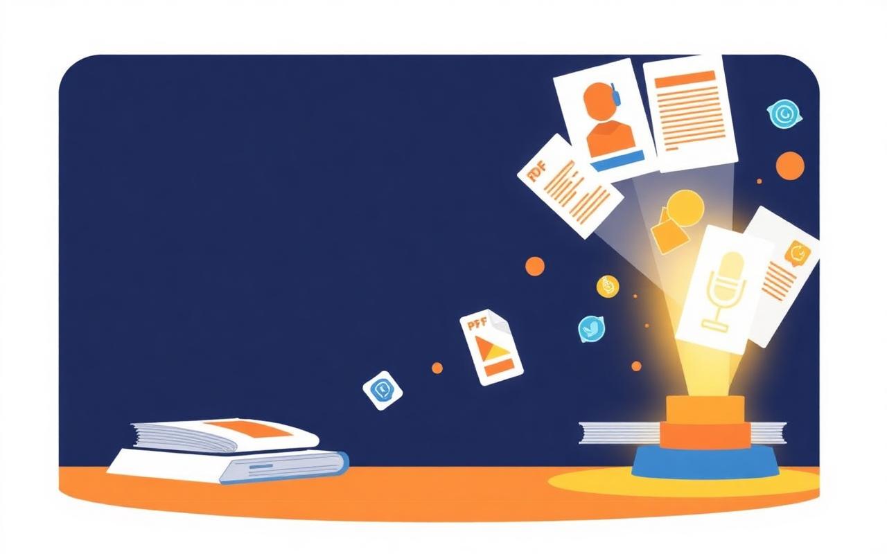TubeOnAI funnel turning videos, podcasts and PDFs into social media posts